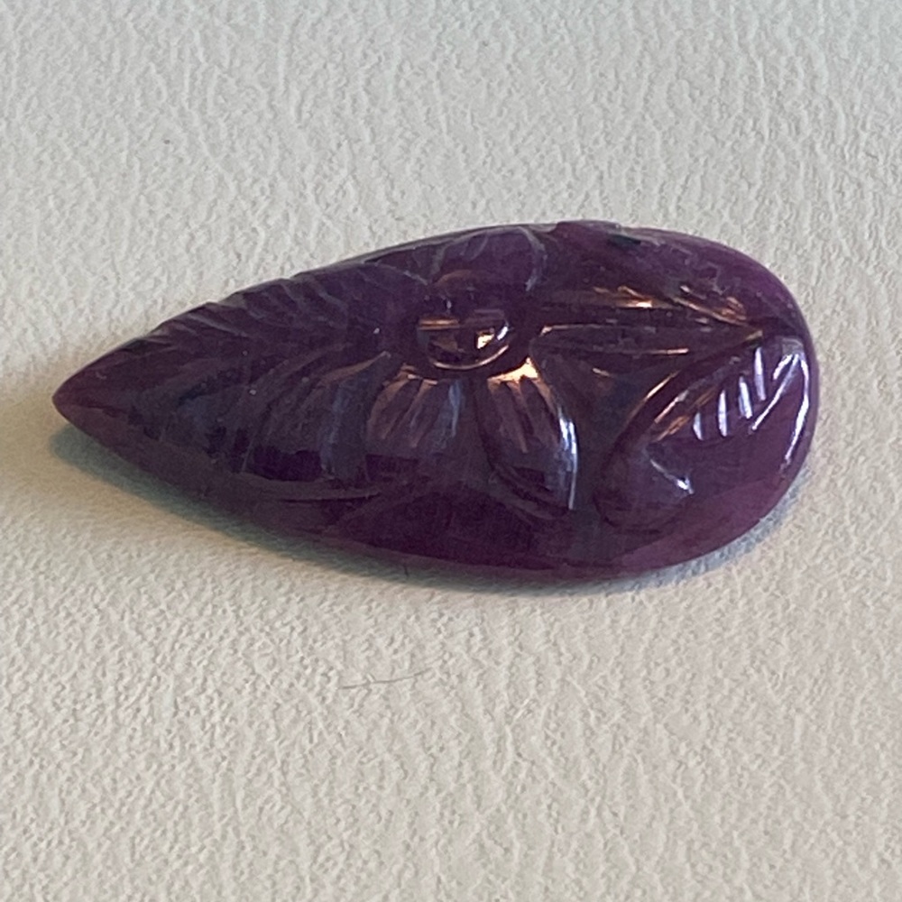 9.5 Ct Natural Ruby Gemstone - Picture 2 of 4